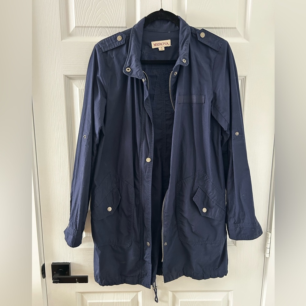 Merona Women's Navy Utility Jacket